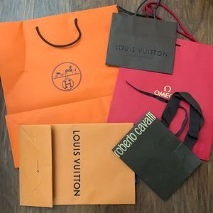 5 authentic luxury brand shopping bags